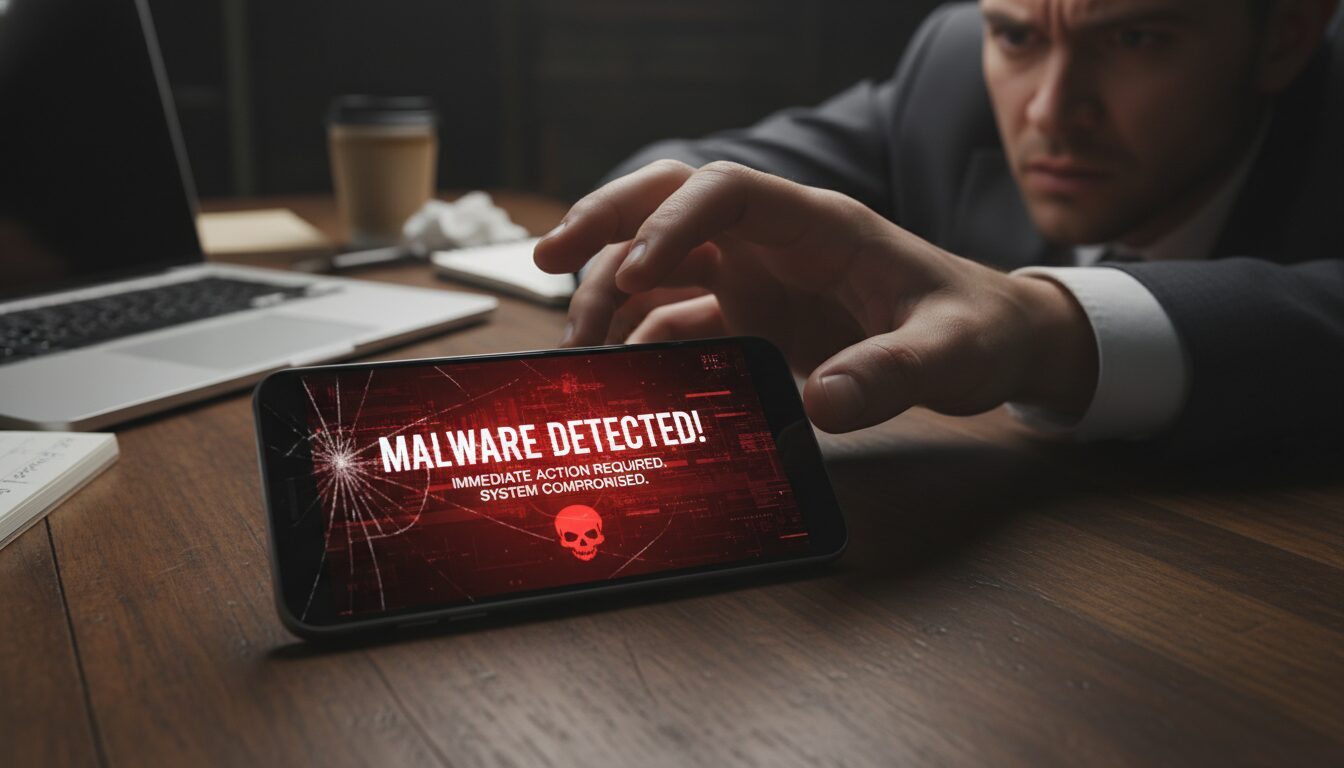 malver na telefonu